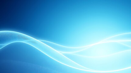 Fototapeta premium High-resolution image Futuristic minimalist image Abstract cosmic light waves. Colors Bright, vibrant, gentle soft light. Shapes Simple, two-dimensional. Aesthetic Lively, energetic, graceful, refined