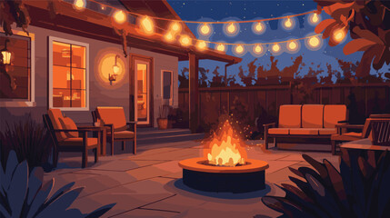 fireplace in the living room