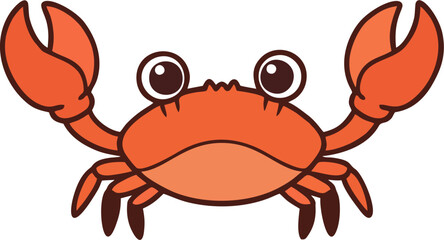 3D Style King Crab Vector with Highlights and Shadows for Digital Artwork