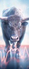 Portrait of bull