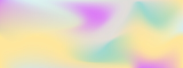 Obraz premium Blurred pastel yellow green and purple background. Suitable for designs requiring soft, dreamy, and subtle color palettes. Ideal for web graphics and artistic projects.