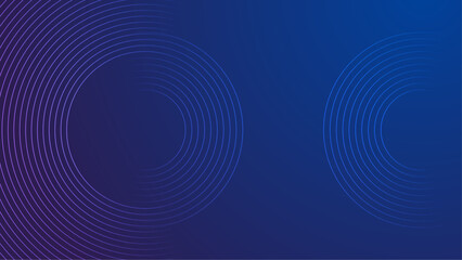 Concentric circles on a blue background. Ideal for graphic design projects, abstract backgrounds, web design, and technology concepts.