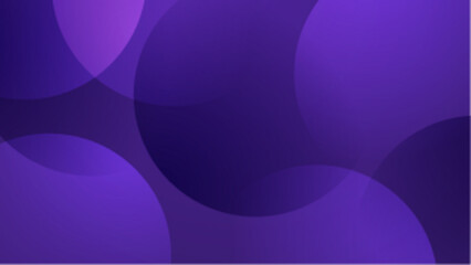 Purple abstract background with overlapping circles. Great for dynamic design projects, contemporary artwork, digital wall art, or tech presentations.