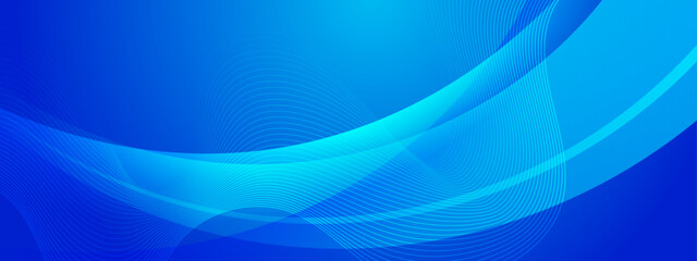 Blue abstract background with thin lines. Suitable for website banners, social media graphics, and modern design projects. Bold and dynamic visual.