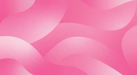 Abstract Pink Wavy Background Design