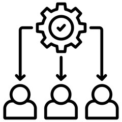 Selection Process Icon