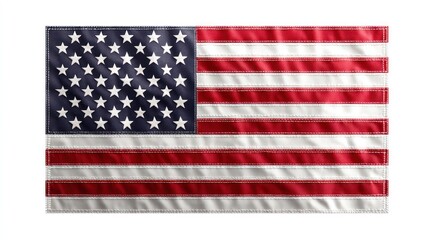 Obraz premium Vivid National Symbol with Stars and Stripes Ideal for Patriotic Themes and Celebrations