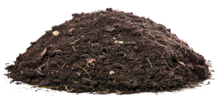 Dark, rich soil blend