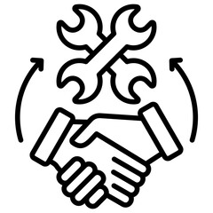 Service Agreement Icon