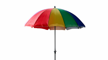 Beach Umbrella in isolated white
