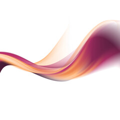 abstract purple wave transparent