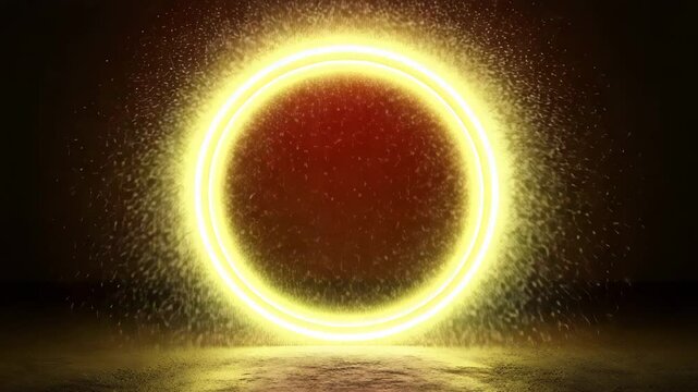 circle round glitter sparkling light blue red yellow purple green gold silver