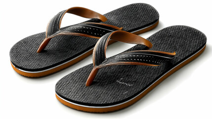 Flip-flops For Beach in isolated white