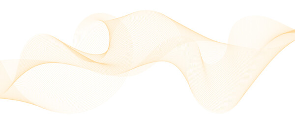 Abstract vector background with wavy lines. Stylized line art background. Black wave with lines created using blend tool.