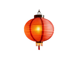 Obraz premium red Chinese Elegant lantern isolated