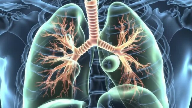 Explore the intricate structure of human lungs and their vital role in respiration