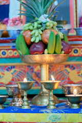 fruit and vegetables for offering