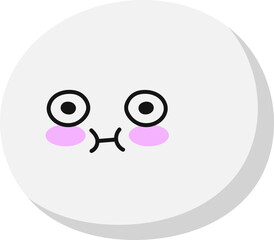 Cute Kawaii Mochi Character Collection Element