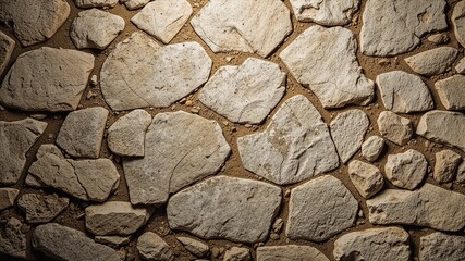 Obraz premium Rustic Stone Wall Background for Product Display