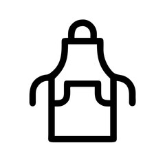 Apron Costume Icon Design