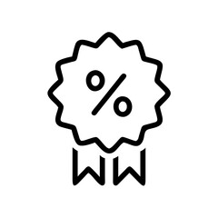 Black Friday Sale Icon Design