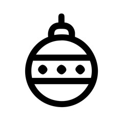 Christmas Ball Icon Design