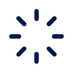 Circular Loading Symbol Icon Design