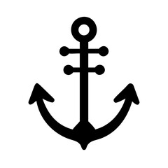 Classic Nautical Anchor Icon Design