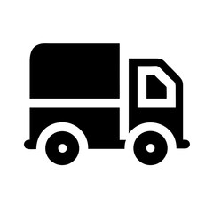 Delivery Truck Vehicle Icon Design