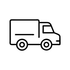 Delivery Truck Vehicle Icon Design