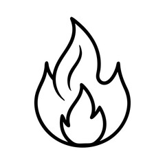 Flame Fire Symbol Icon 