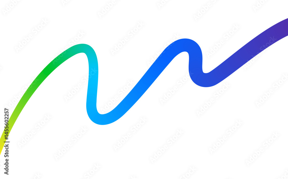 Poster fluid abstract line. colorful gradient wave shape for abstract background.