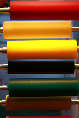 Textile Yarn Rolling Machine in Garment Factory