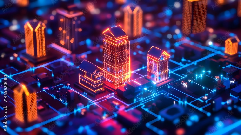 Poster electronic circuit board with processor
