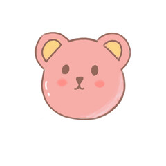 Pink bear