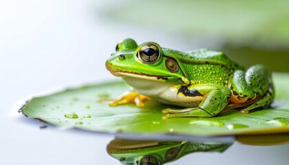 Obraz premium colorful frog wallpaper