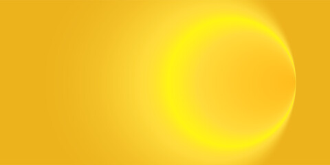 Printyellow abstract background with Gradient in empty space studio, Yellow empty space studio gradient used as background, yellow background studio with sparkles used for product shooting.