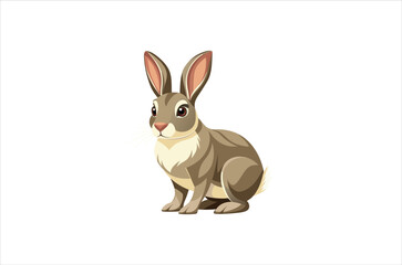rabbit vector, icon vector illustration, rabbit silhouette of a rabbit isolated on a white background, eps, png, svg,  vector