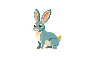 rabbit vector, icon vector illustration, rabbit silhouette of a rabbit isolated on a white background, eps, png, svg,  vector