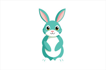 rabbit vector, icon vector illustration, rabbit silhouette of a rabbit isolated on a white background, eps, png, svg,  vector