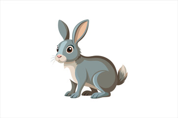 rabbit vector, icon vector illustration, rabbit silhouette of a rabbit isolated on a white background, eps, png, svg,  vector