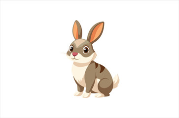 rabbit vector, icon vector illustration, rabbit silhouette of a rabbit isolated on a white background, eps, png, svg,  vector
