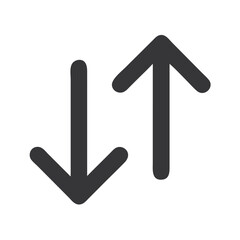 Two Way Traffic Road Sign Icon Design