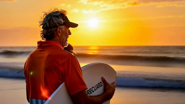 Lifeguard, rescue operations, ocean safety. Beach monitoring. Lifeguards enforce swimming rules. Rescue teams conduct diligent surveillance. Public safety ensures beach enjoyment.