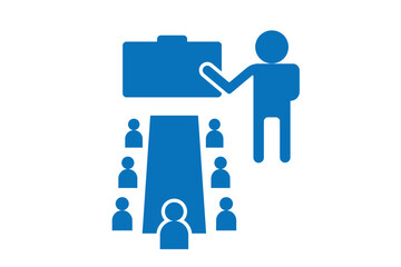 Teamwork icon team teamwork set. Containing teamwork, conference, workplace, seminar, teaching, classroom, interview, discussion, forum, presentation symbol icon set. Speaking people, icon. 