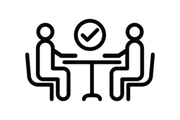 Teamwork icon team teamwork set. Business meeting flat icon vector set. Meetings, Conference icon vector illustration.