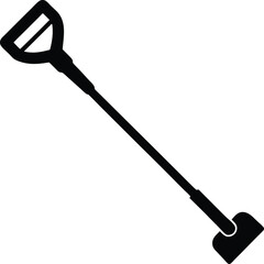 metal detector on white background  .eps