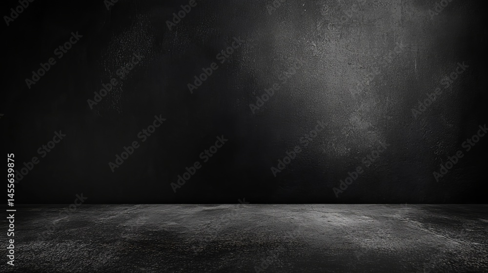 Poster dark textured background with a gradient effect and subtle shadows creating a dramatic atmosphere su