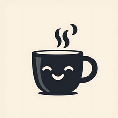 Obraz premium Cute Coffee Mug Graphic