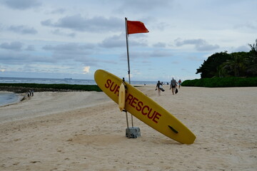 lifeguard on the beach